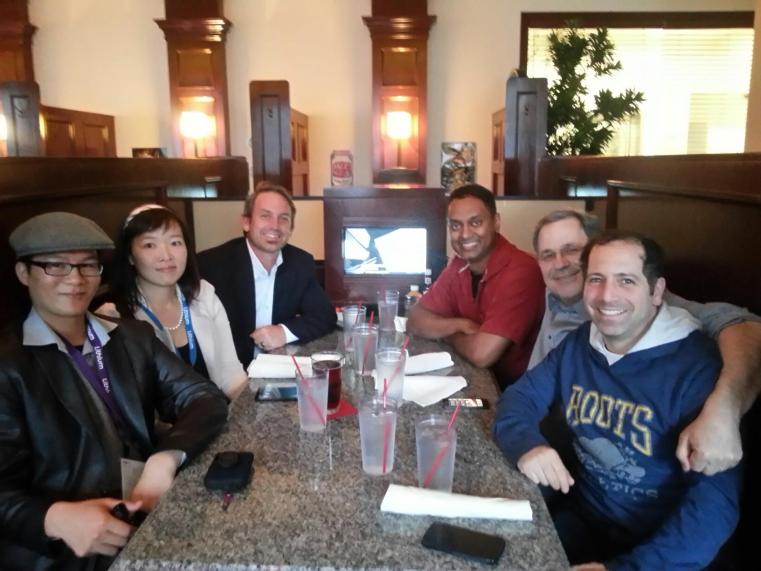 Lithium Technologies LiNC 2013 (Michael Wu @micha8lwu, Margie Wu, @BrianVellmure, myself, Paul Greenberg @pgreenbe, Alan Lepofsky @alanlepo)