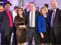 Our panel (L-to-R): Rawn, Katryna Dow (CEO of Meeco), Michael Weeding (Dir. Digital at AMP), Cheryl Burgess (author, speaker), and Craig Meller (CEO of AMP) (photo: AmplifyFest)
